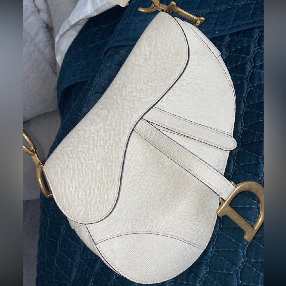 Dior Saddle Bag with short strap